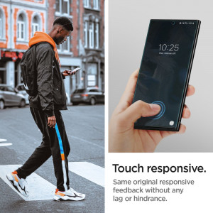 [Pachet 2x] Folie Samsung Galaxy S23 Ultra, Spigen Neo Flex - Transparent - Img 6