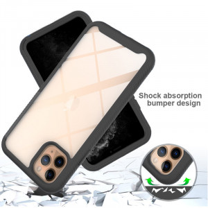 [Pachet 360°] Husa + Folie iPhone 11 Pro, Techsuit Defense - Negru - Img 5