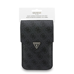 Portofel pentru Telefon - Guess Triangle 4G, Black - Img 4