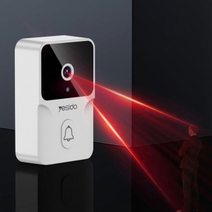 Sonerie Video Intercom Wireless, Camera 2K, Unghi 180 Grade, Ecran 4.3 inch, 1000mAh, Yesido, Negru - Img 5