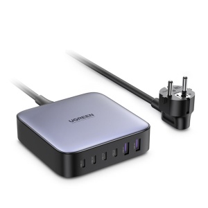 Statie Incarcare 4x Type-C, 2x USB, 200W, Ugreen CD271, Gri