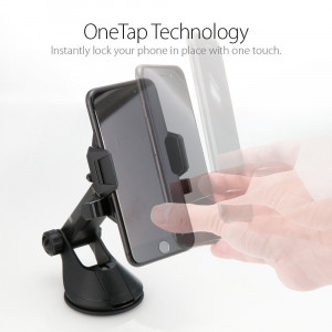 Suport Auto Bord / Parbriz - Spigen Automatic Lock (TS35) - Black - Img 7