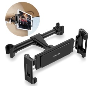 Suport cu Prindere de Tetiera pentru Telefon, Tableta 4.7" - 12.9", Rotire 360┬░, Extensibil, Ugreen LP160, Negru - Img 1