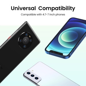 Suport de Telefon pentru Bord si Parbriz cu Ventuza, 360┬░, 4.7" - 7", Ugreen LP200, Negru - Img 6
