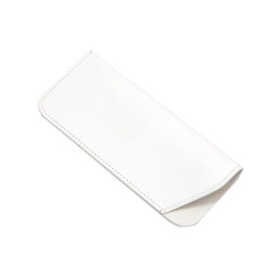Toc Ochelari din piele ecologica, interior soft, SKDR ETSP - Alb