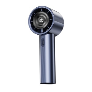 Ventilator Portabil, CT-111, CT-111, USB-C 2A, 5000mAh , Compact si Usor, set cu sticker, Albastru