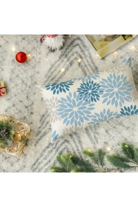 Fată de pernă decorativă 30 x 50 cm, albastru deschis - Img 2