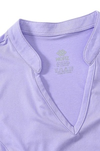 Maiou sport dama pentru tenis, fitnes, fără mâneci, lila, XXL - Img 2