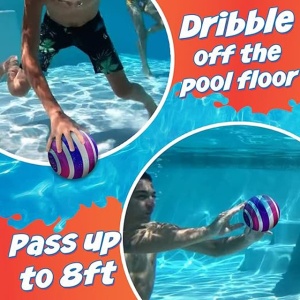 Minge pentru distractie in piscina, jocuri subacvatice, 22 cm, 8 ani - Img 3