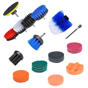 Perii bormașină curatare, set 7 accesorii - Img 1