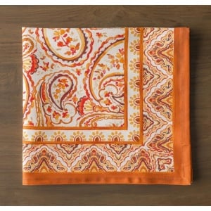 Set 4 naproane din bumbac moale, orange, 45cm x 45cm - Img 8
