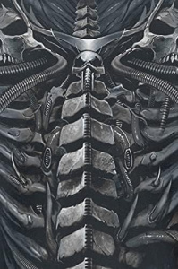 Tricou cu motiv Gothic, Skull Armor, Spiral Direct, negru, S - Img 4