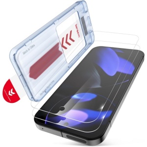 Folie de protectie din sticlă securizată, pachet de 2, compatibilă cu iPhone 14 Pro Max/iPhone 14 Plus/iPhone 13 Pro Max (6,7 inch)
