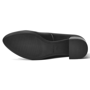 Pantofi dama eleganti si confortabili cu toc bloc, Dream Pairs, negru, 40 - Img 2