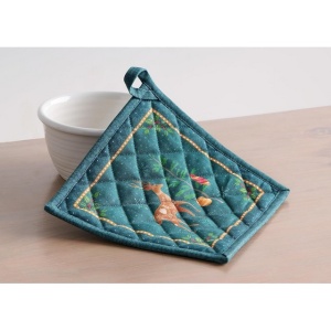 Set de 2 suporturi oala rezistente la căldură pentru bucatarie, 20cm x 20cm - Img 1