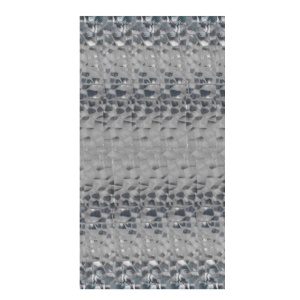 Perdea de dus model cu cub de apă, 83 x 183 cm, cu ochiuri metalice rezistente la rugină, fără cârlige - Img 1