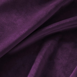 Set 2 fete de perne decorative, 45x45 cm, catifea, FARFALLAROSSA, Violet - Img 2
