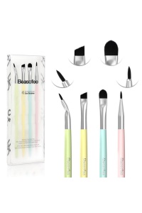 Set 4 pensule pentru machiaj, eyeliner, Beasofee - Img 1