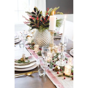 Set de 8 frunze artificiale, 52cm, pentru decoratiuni - Img 3