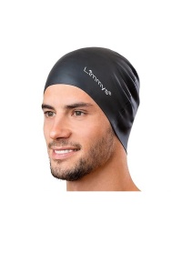 Cască de înot pentru adulți, Limmys, Negru, marime universala - Img 1