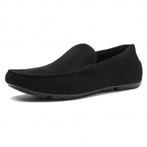 Mocasini slip-on pentru bărbați, negru, 41, Bruno Marc - Img 1
