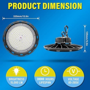 Pendul LED 15000lm 6000k LED alb rece, 150W Spot Led Ozn - Img 4