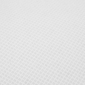 Fata de perna, bumbac, 70 cm/45 cm, Velfont, alb - Img 2