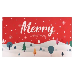 Mousepad, din piele PU anti-alunecare 80x40cm, Craciun