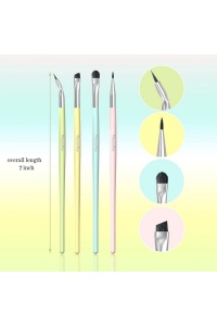 Set 4 pensule pentru machiaj, eyeliner, Beasofee - Img 3