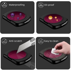Set filtre ND BRDRC pentru DJI Osmo Pocket 3, pachet de 4, ND8PL ND16PL ND32L ND64PL - Img 6