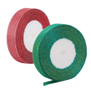 Set 2 role de panglică pentru cadouri 2,2 cm x 50 de metri - Img 1