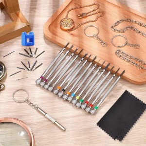 Set de șurubelnite mecanice de precizie 29 de piese, pentru telefon, tabletă, computer, ochelari, ceasuri - Img 3