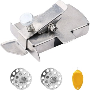 Set ghid magnetic pentru masina de cusut, 2 suveici si 1 infilator ac - Img 1
