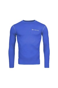 Bluza cu maneca lunga Givova, albastru inchis, 3XS