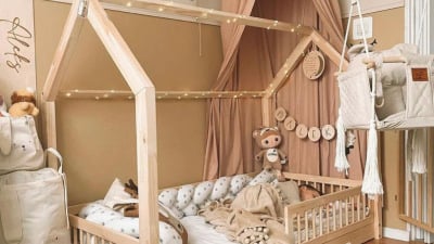 De ce sa alegi un pat pentru copii Montessori tip casuta?
