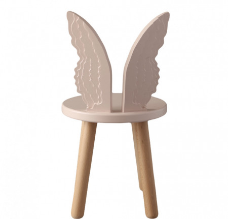 Scaun Ingeras roz pastel