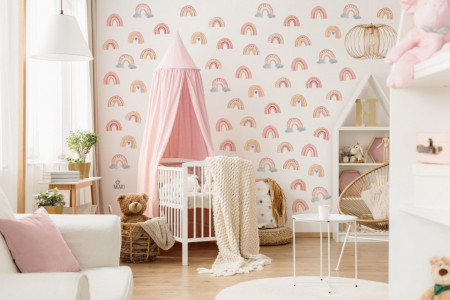 Stickers Watercolor Rainbows