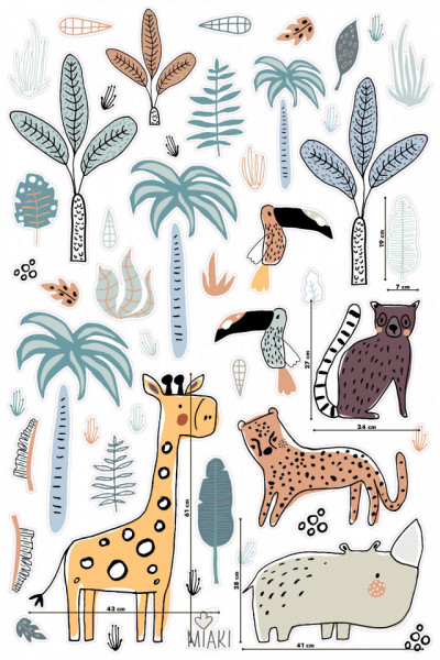 Stickers Jungle - Img 2