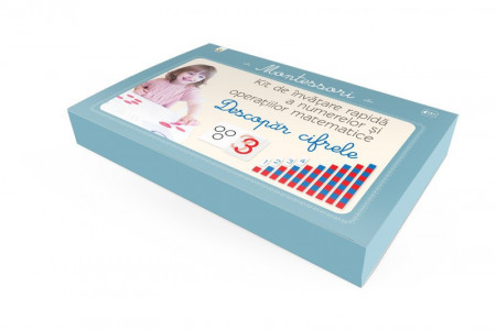 Kit montessori- Descopar cifrele