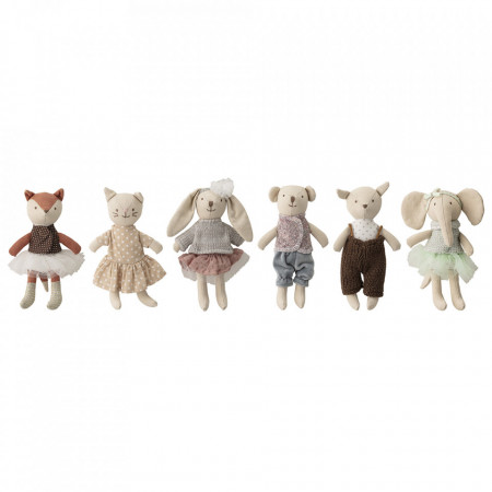 Set 6 animalute premium Zoo