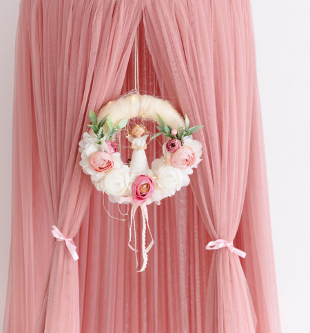 Baldachin Lemonade Pink - Fluid Line