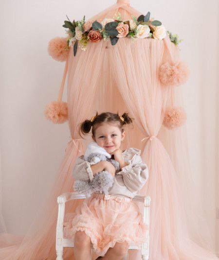 Baldachin Soft Peach - Puff Line