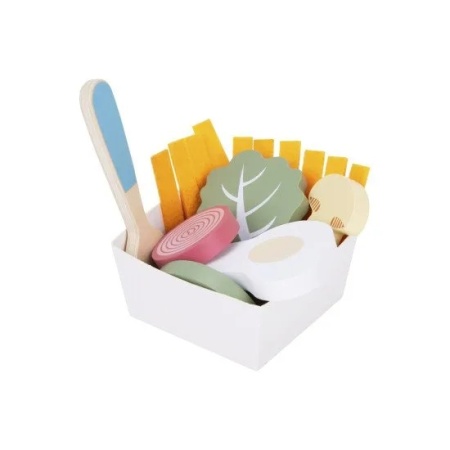 SET BREAKFAST 27 PCS DIN LEMN