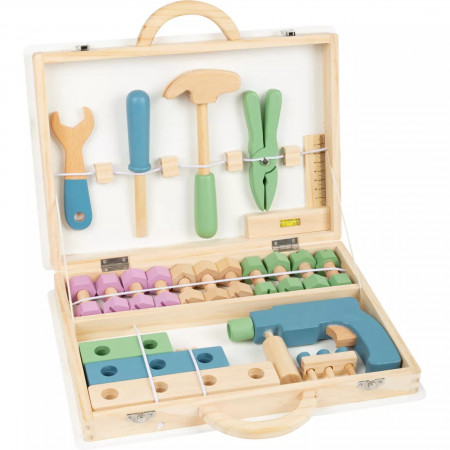 Set unelte din lemn- 44 buc