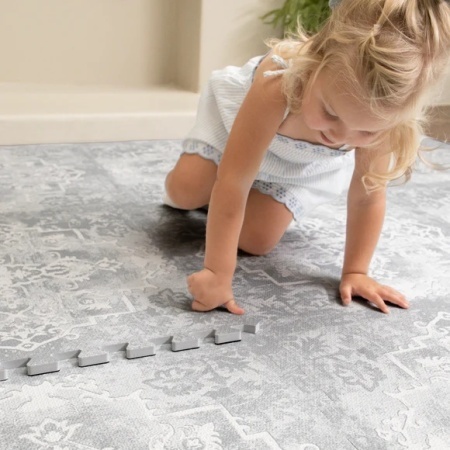 Covor puzzle Parisa Gri