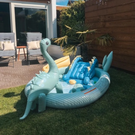 Piscina gonflabila copii Dino 210 cm - Img 2