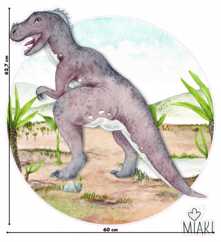 Sticker Dino Tyrannosaurus Rex - Img 2