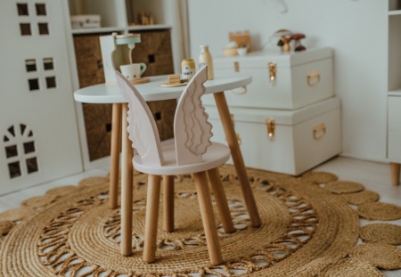 Set-masuta-cu-scaun-copii-ingeras-roz