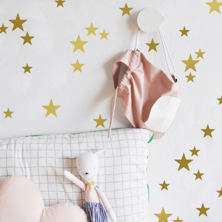 Sticker Golden Stars