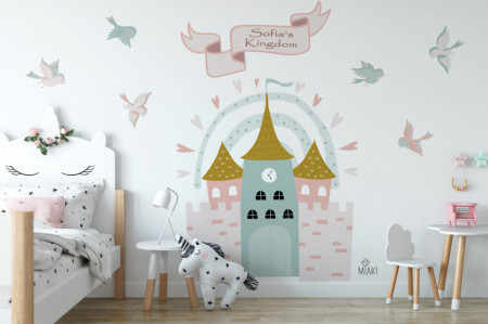 Sticker Princess in a Castle